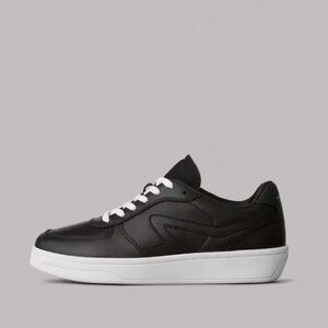 Rag &‎ Bone Retro Court Sneaker Black Leather 7.5 (37.5)